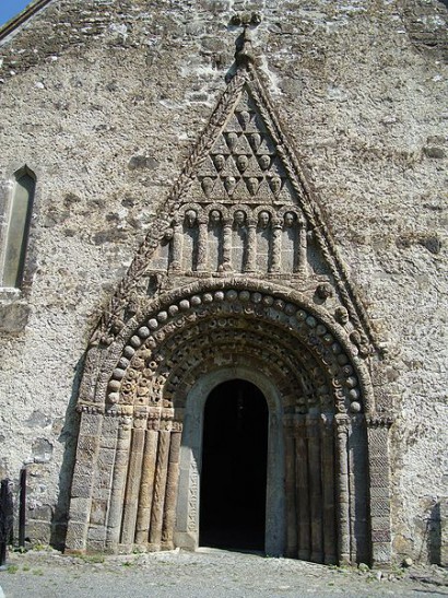 entrance to Clonfert Cathedral